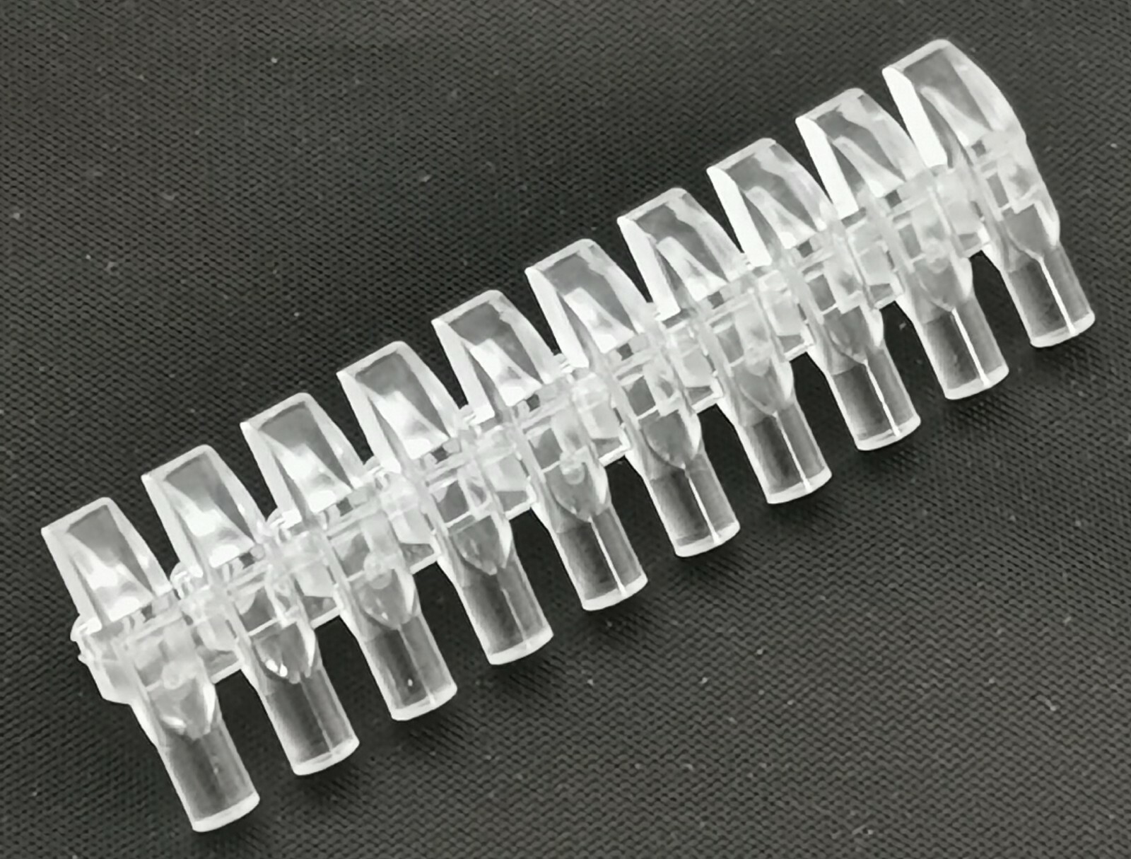 50 pcs 1271.1010 Mentor Light Pipe Single Line 14.4 mm 10 Pipes Right Angle