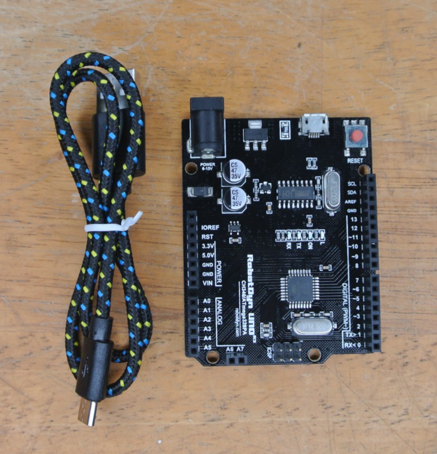 RobotDyn Uno R3 ATmega328P Mega328P CH340G Clone Arduino Micro-USB