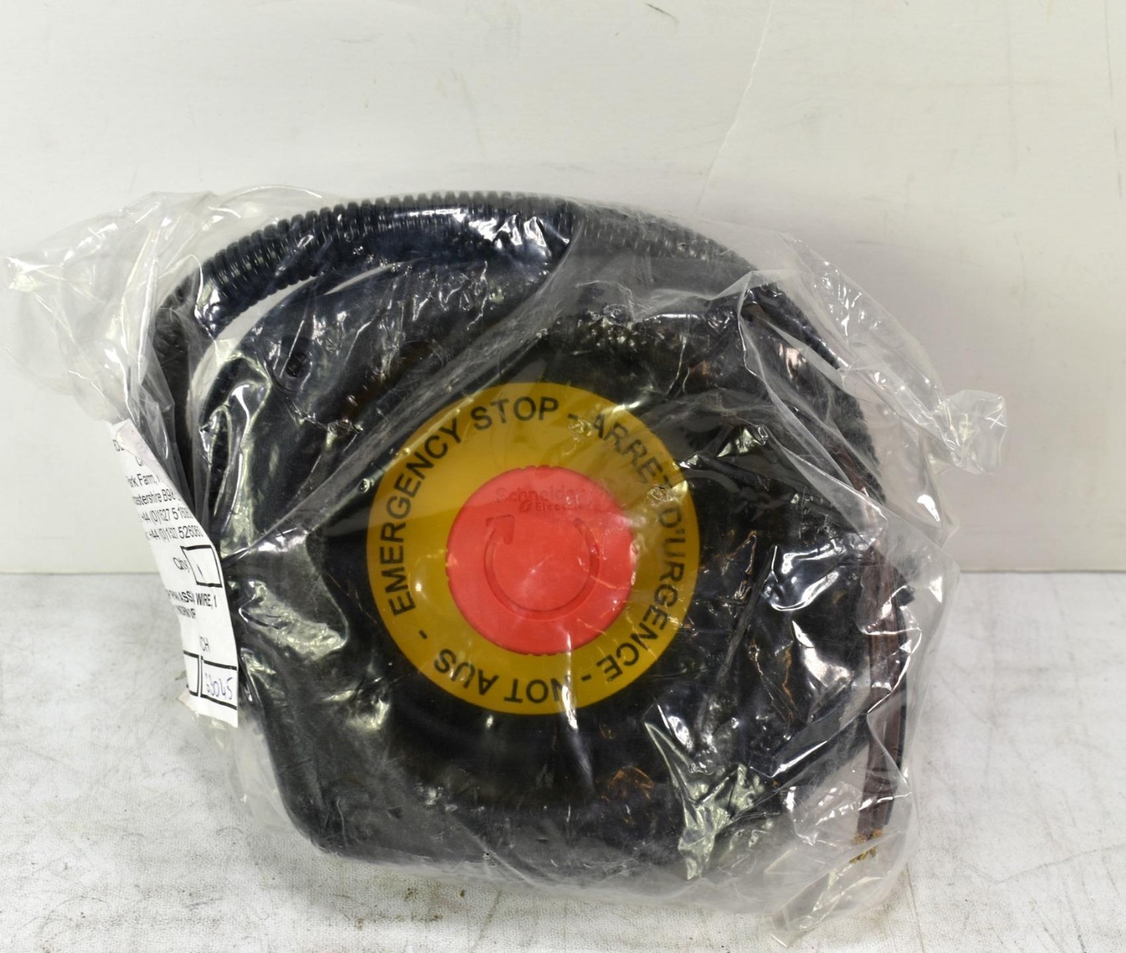 Weston Body Hardware Molded Emergency Stop Assembly 9/02912, Schneider Electric