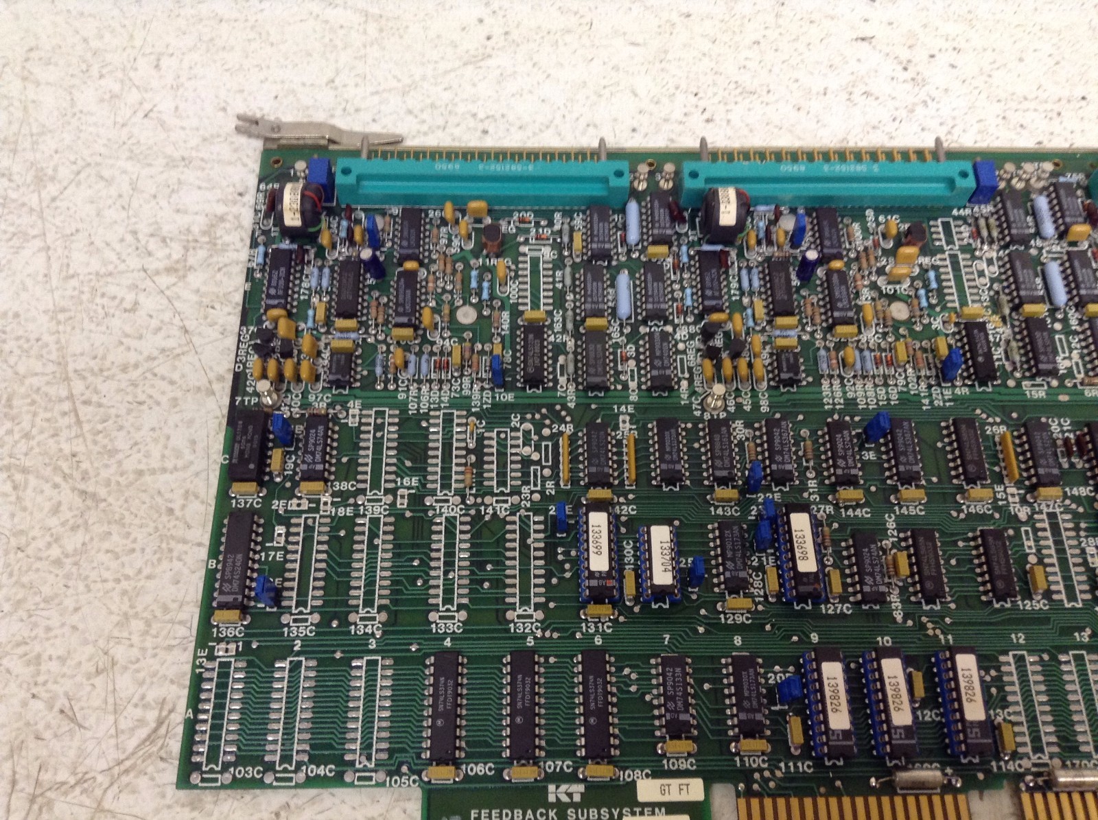 K&T Kearney & Trecker 1-21276-02 REV 10 GT Feedback Subsystem 12127602