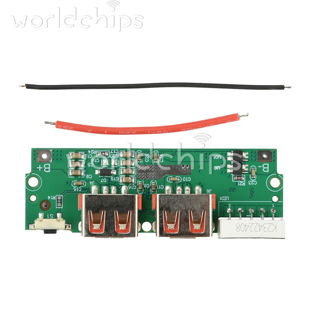 PD/QC 22.5W Fast Charging Module DIY Mobile Power Bank Circuit Board LED Display