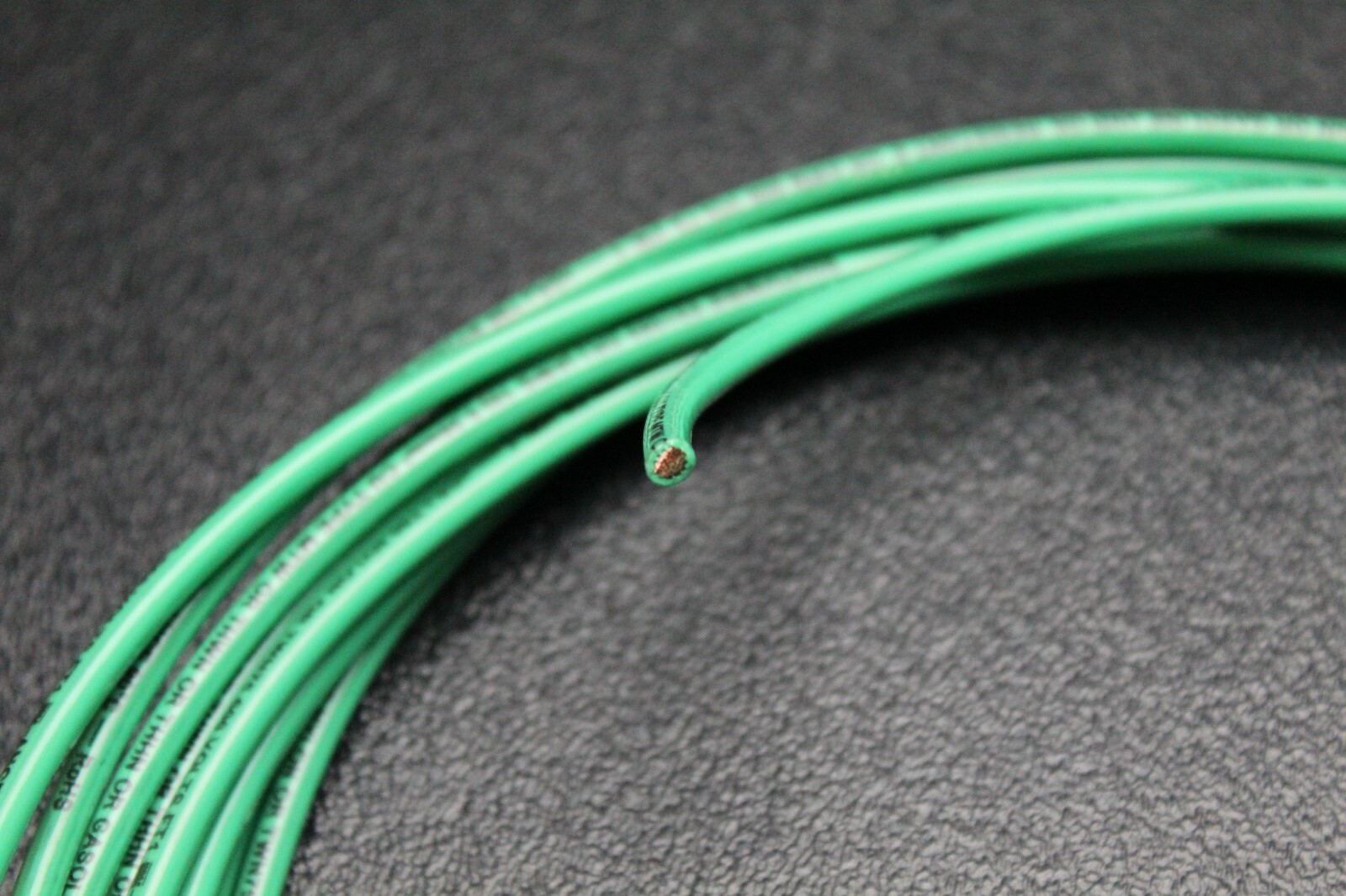 10 GAUGE THHN WIRE STRANDED GREEN 20 FT THWN 600V GROUND MACHINE CABLE AWG