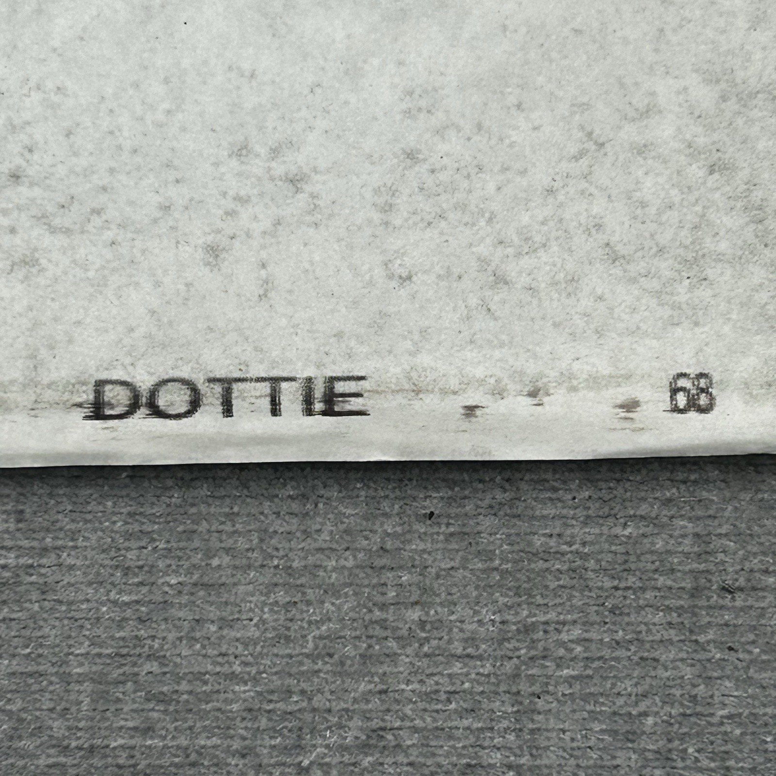 Dottie # 68 Sound Barrier Pads 1/8″ x 6″ x 8″ Pads – 12 Count
