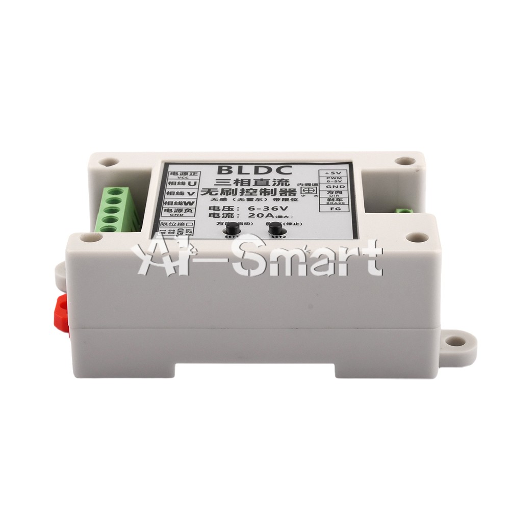 ZS-X14 400W BLDC 3-Ph DC Brushless Driver Control Board Motor Controller w/Limit