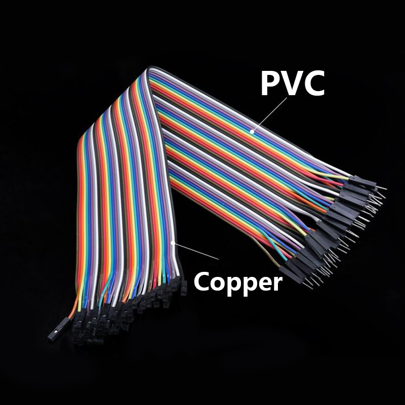 40P Dupont Jump Wire M-F / M-M / F-F Jumper Breadboard Cable Lead 10cm/21cm/30cm