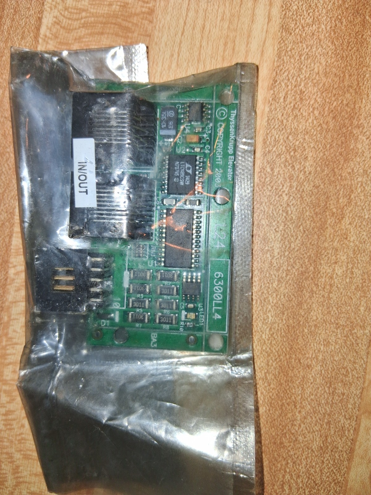 ThyssenKrupp L24 Board for TAC 20 SN 6300LL2, 6300LL3, 6300LL4