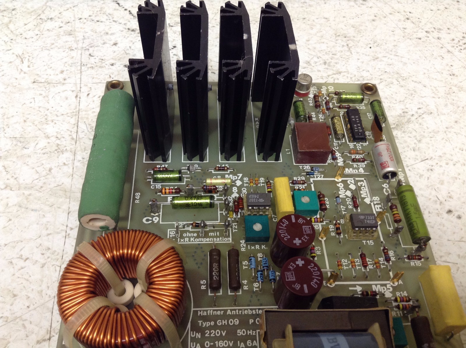 Haffner Antriebstechnik GH09 Motor Drive Control Board 0.9 kW GH-09
