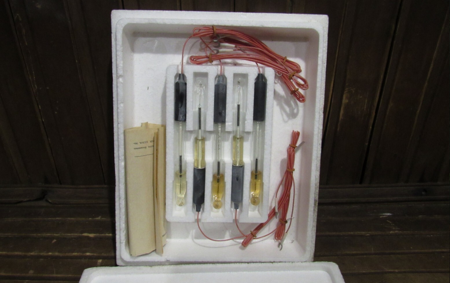 Original Electrodes 5 pcs. glass industrial ESP-01-14 USSR in a box #3