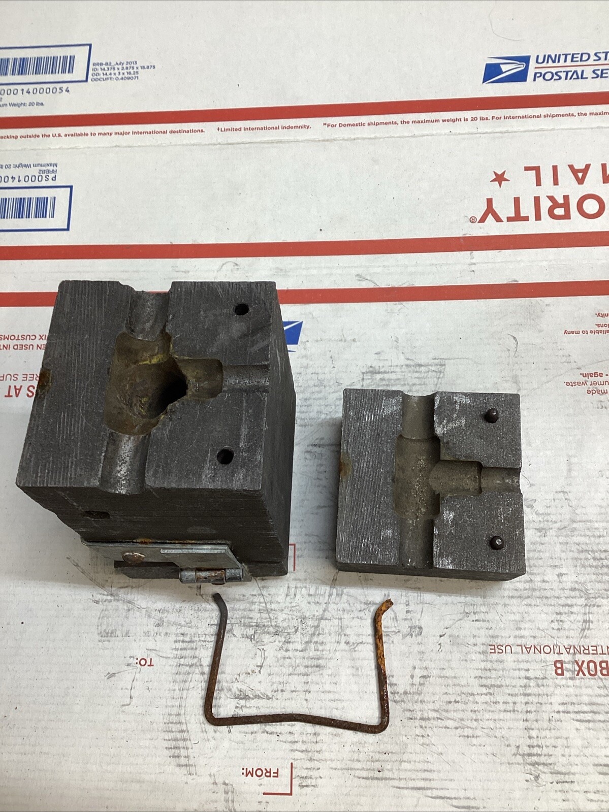 ERICO CADWELD TAC-2Q2C MOLD T 4/0 RUN & TAP 1/0 #90 CART ED4U 3295