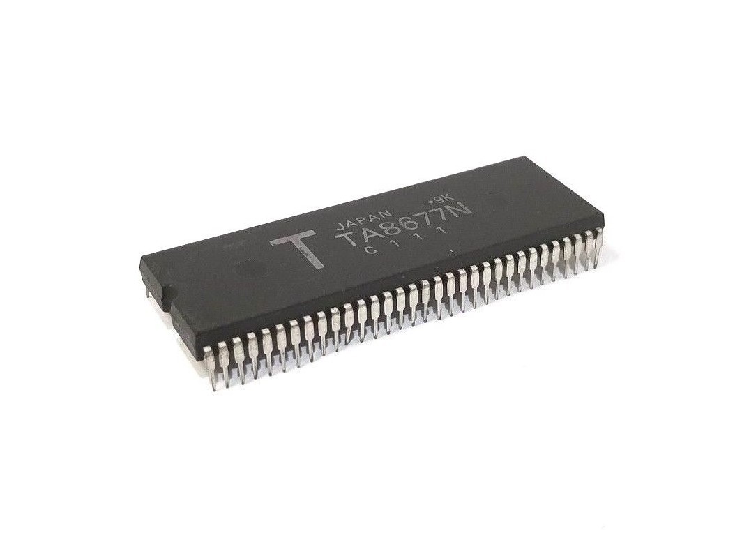TA8677N Original Toshiba Integrated Circuit Video IF Chroma Deflection / NTE1790