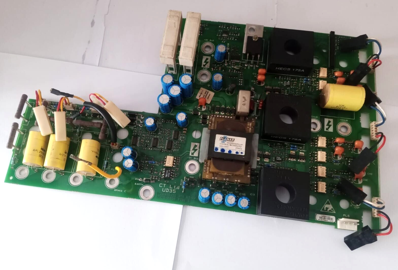 1PC-CONTROL TECHNIQUES UD35 7004-0193 ISS 05.00 3130-0605 SIDE 1 DRIVER BOARD
