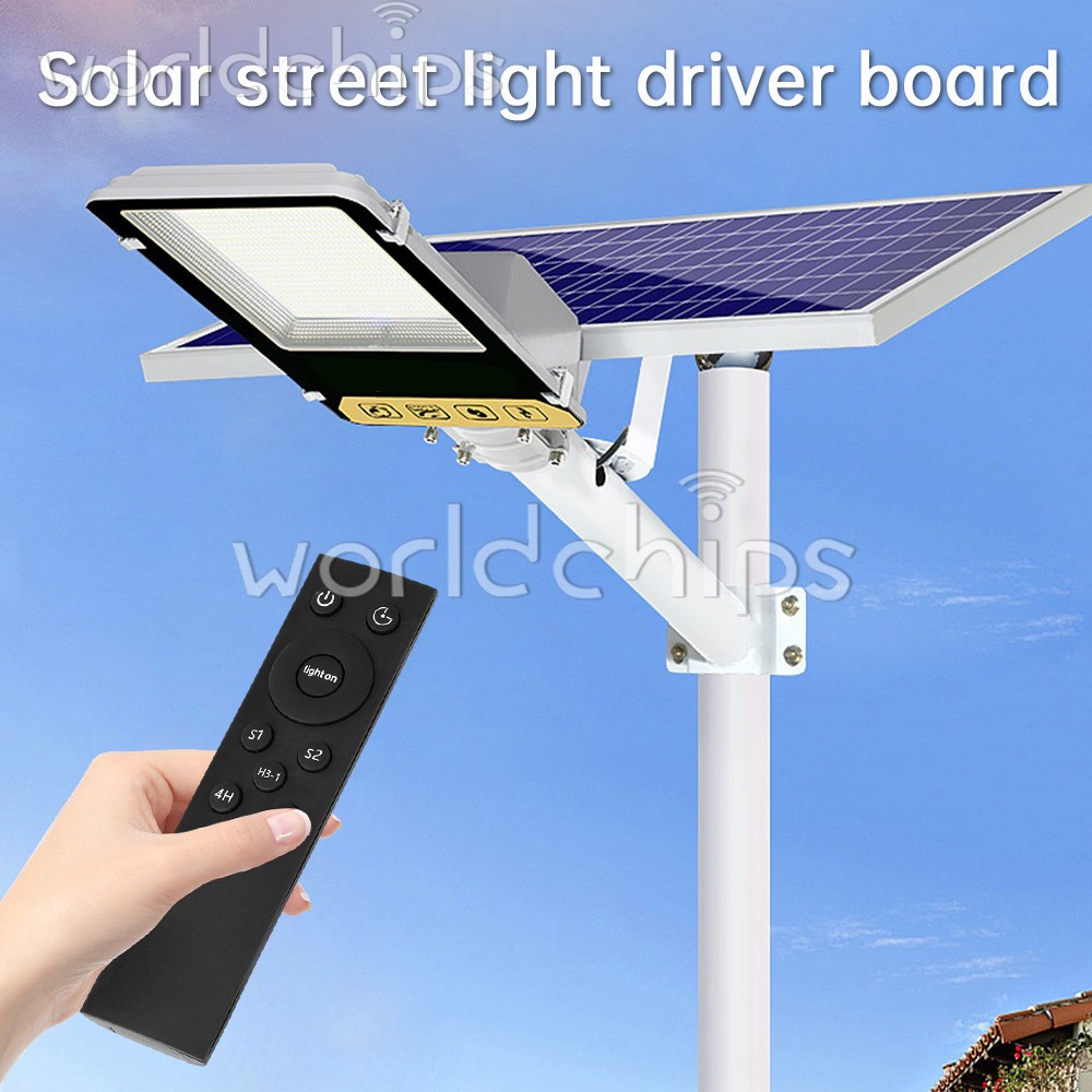 3.2V 3.7V Radar Human Body Sensor Solar Light Circuit Board Driver with Memory