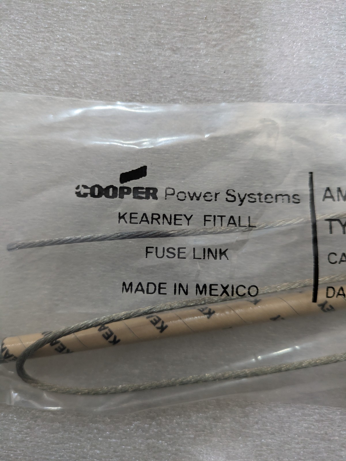 Eaton 31012-53-60 Kearney Fitall Type K Fuse Link 12 Amp Electrical Industrial