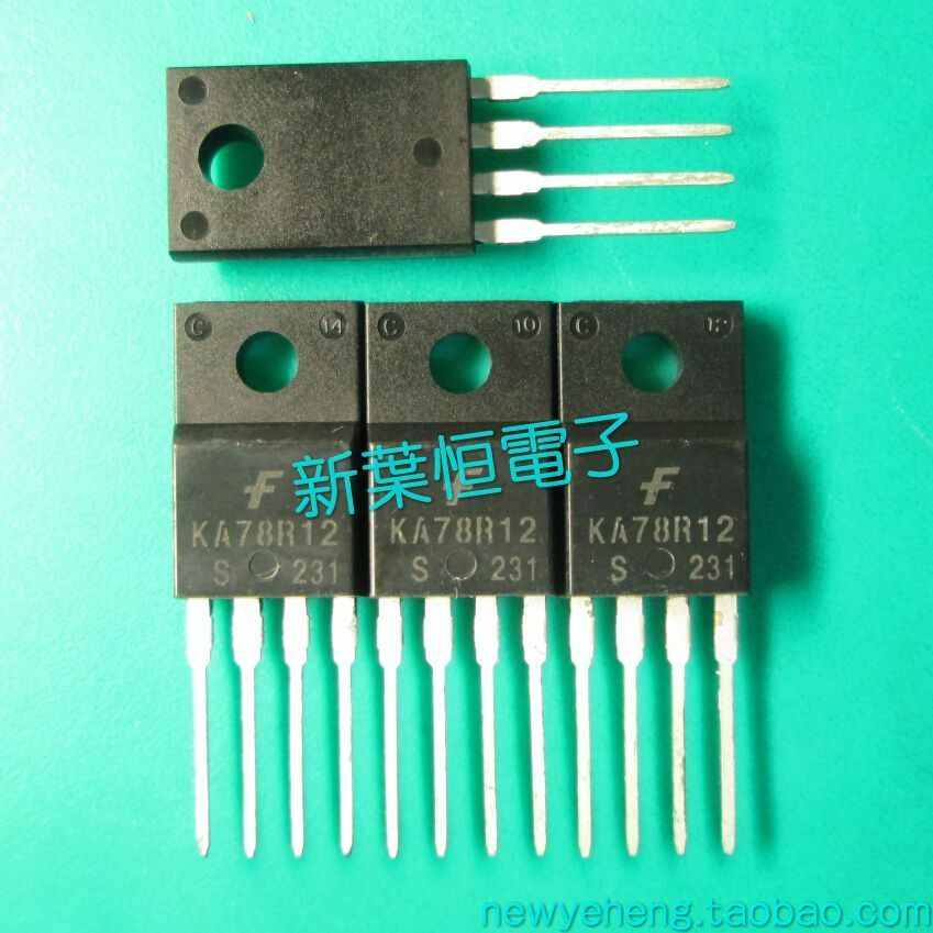5PCS KA78R12 KA78R12STU TO220F FSC Xiantong New Original Regulator Direct