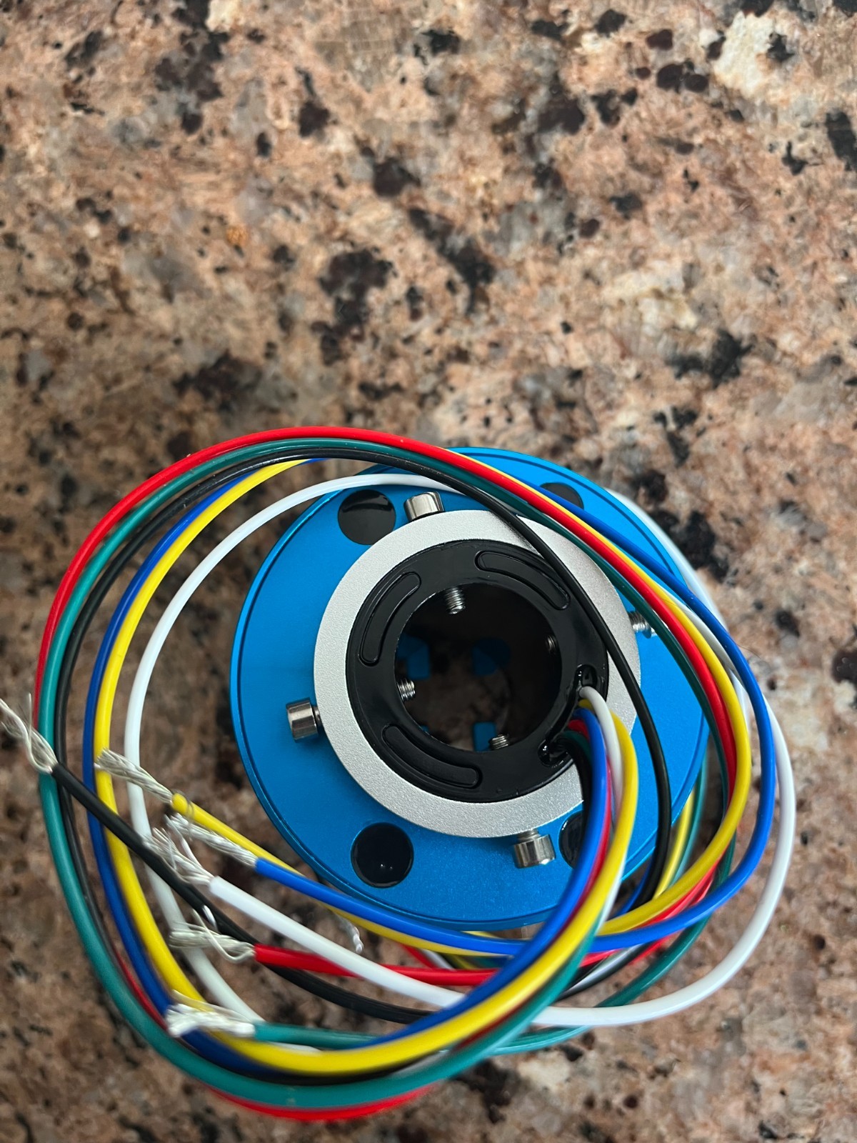 SenRing (Hollow Shaft) Through Hole Slip Ring H2578-0610, Rotating Connector
