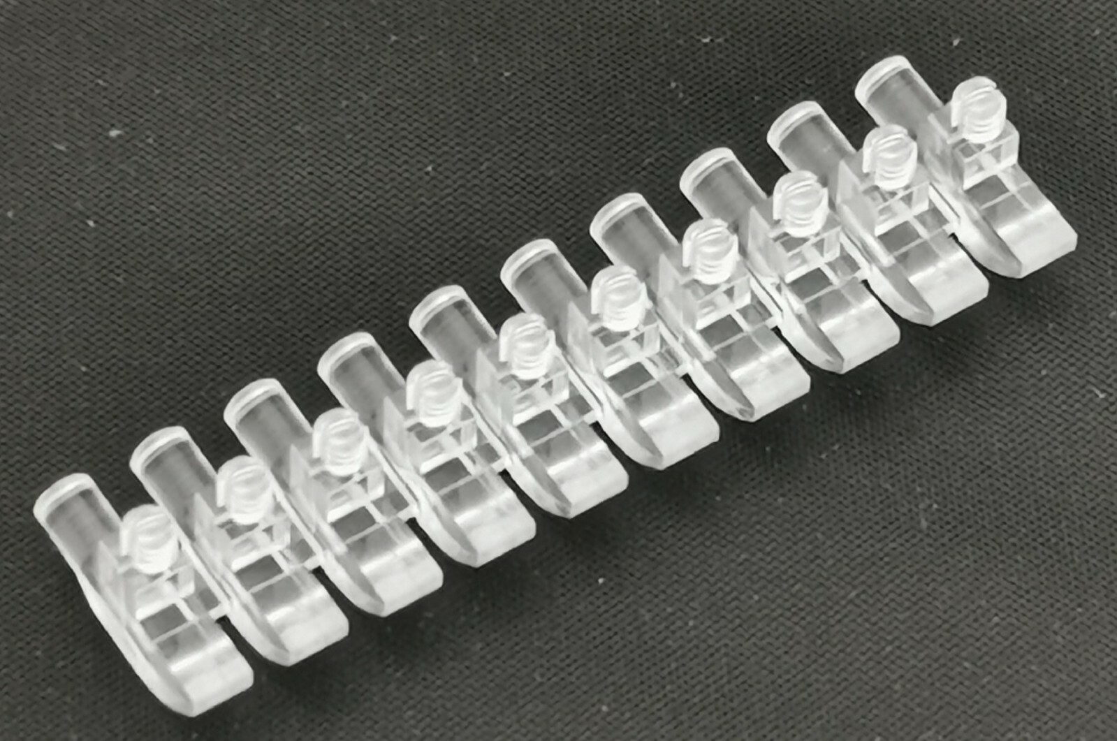 50 pcs 1271.1010 Mentor Light Pipe Single Line 14.4 mm 10 Pipes Right Angle