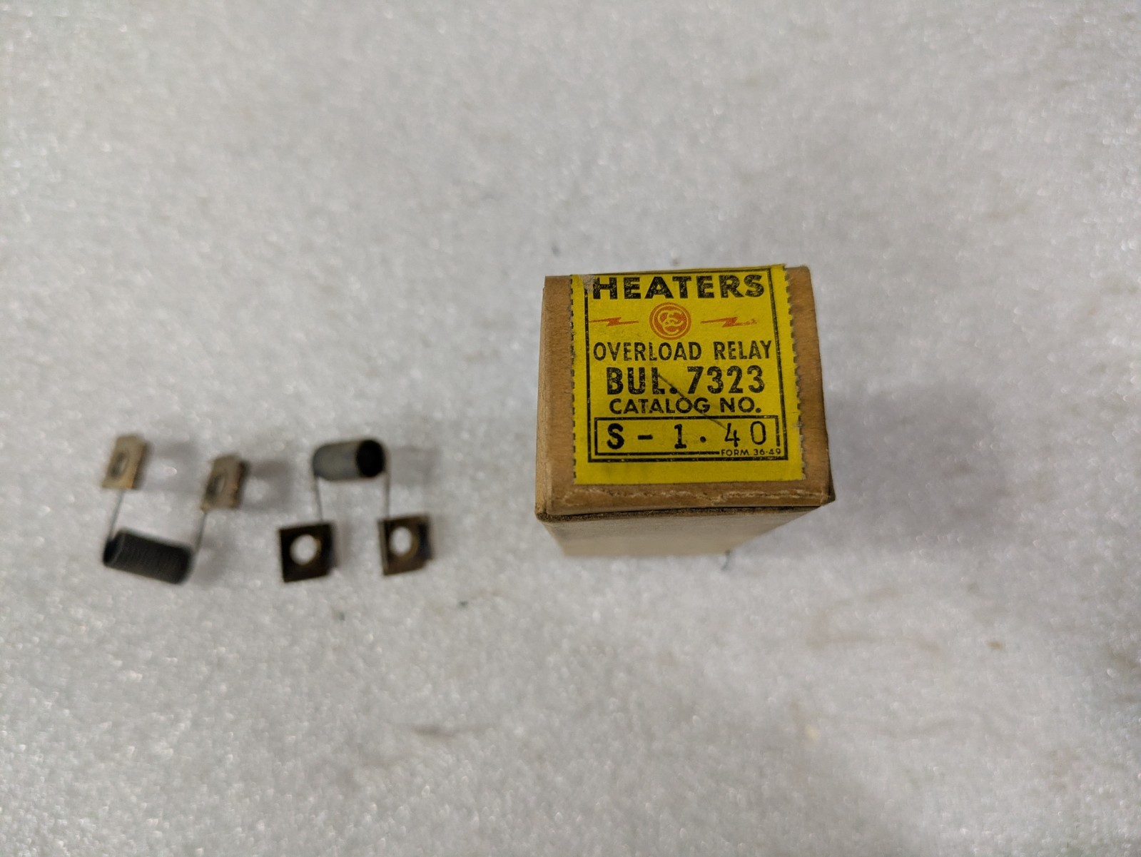 Joslyn Clark S-1.40 Bulletin 7323 Overload Relay Heater Element Coil Box of 2