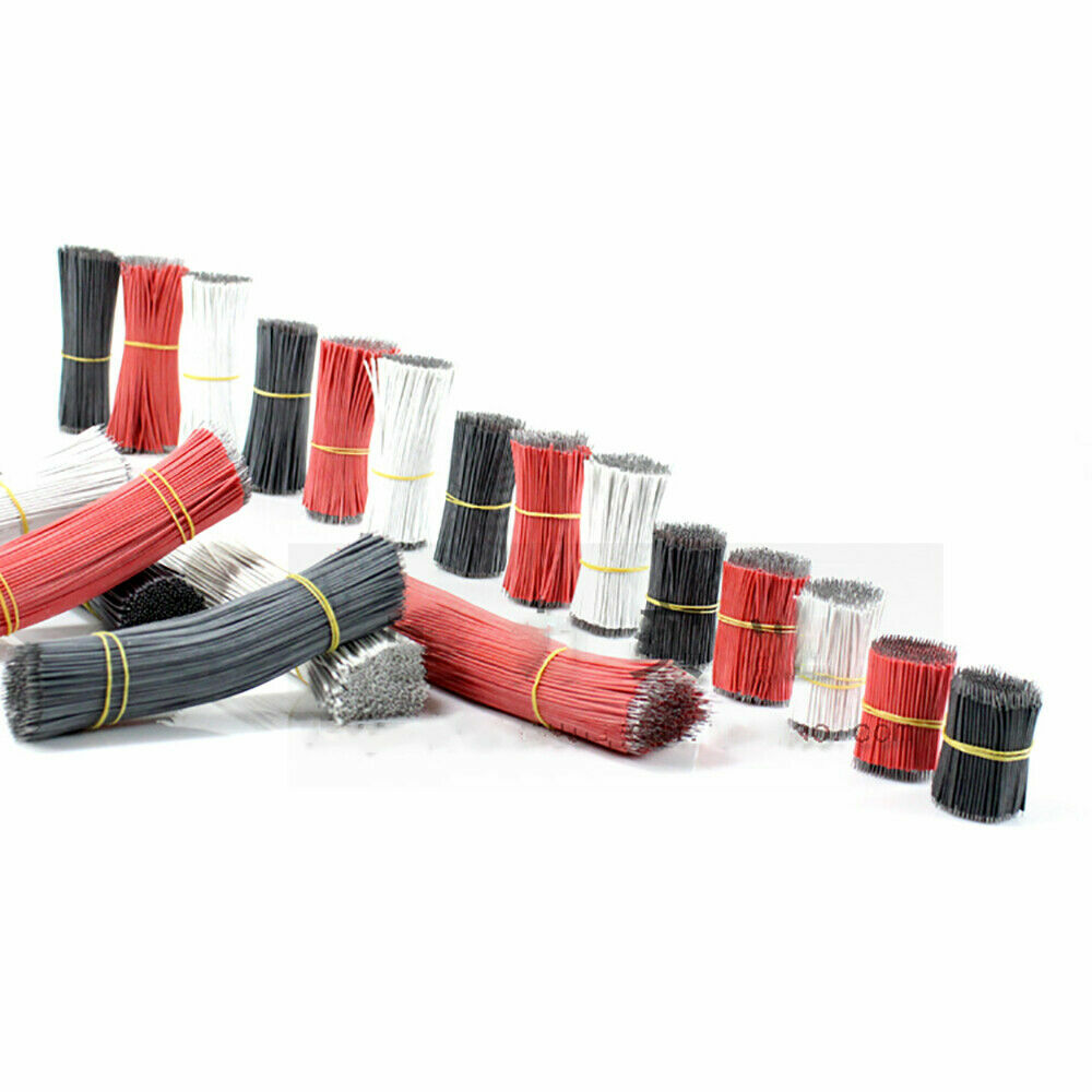 Breadboard Jumper Jump Cable Wire 3-5mm Tin Plated 3 4 5 6 8 10 12 15 18 20 30CM
