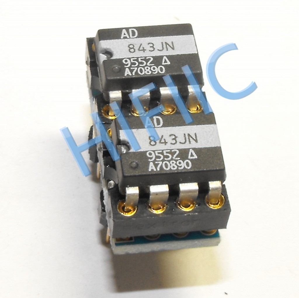 1set Dual to Mono Op amp AD843JN replace NE5532