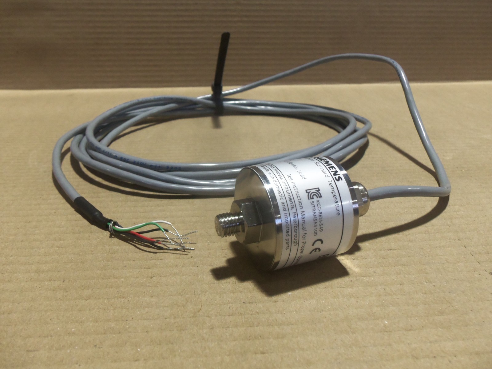 NEW SIEMENS 7MH75601AA01 Sitrans AS100-ST Acoustic Sensor Standard Temperature
