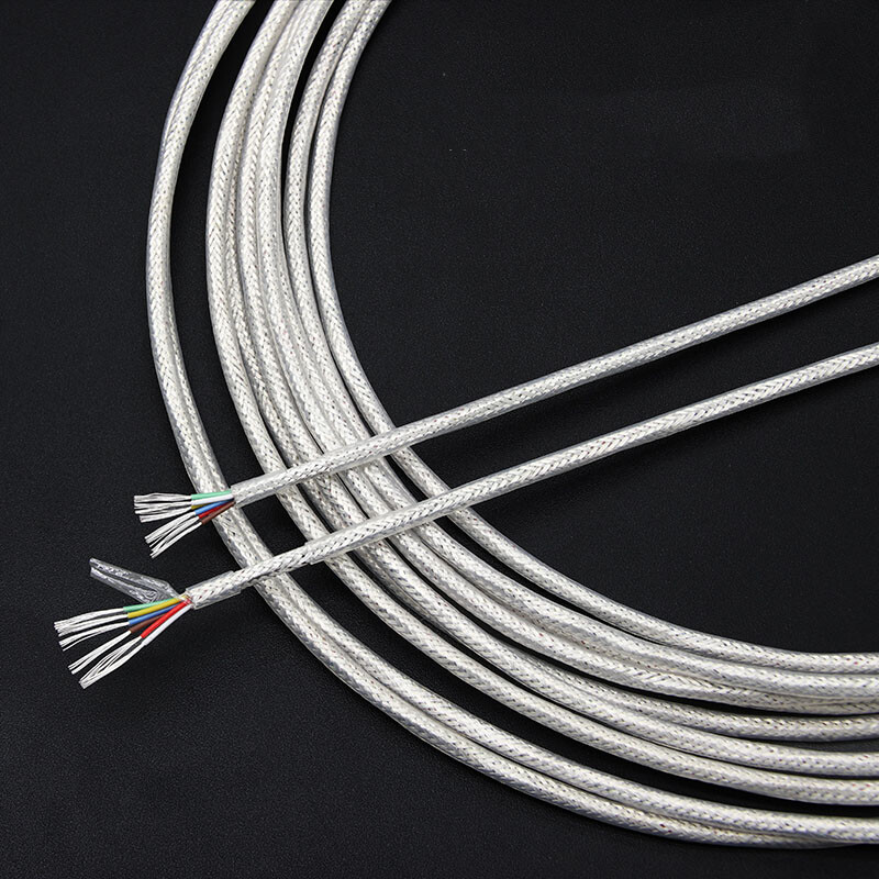 PTFE Silver Plated Shielded Wire 2*0.15mm²-6*0.2mm² Multicore Strand Copper Wire