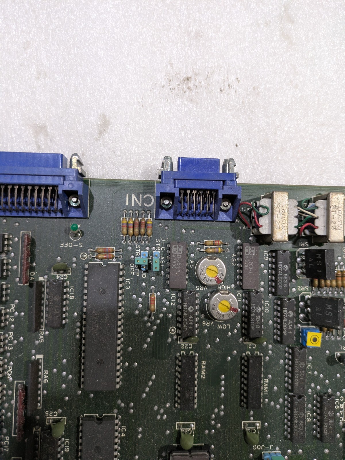 Hitachi Seiki A7-1-10044-ID Sanyo Denki Position Control Board APC-1E HC400-40