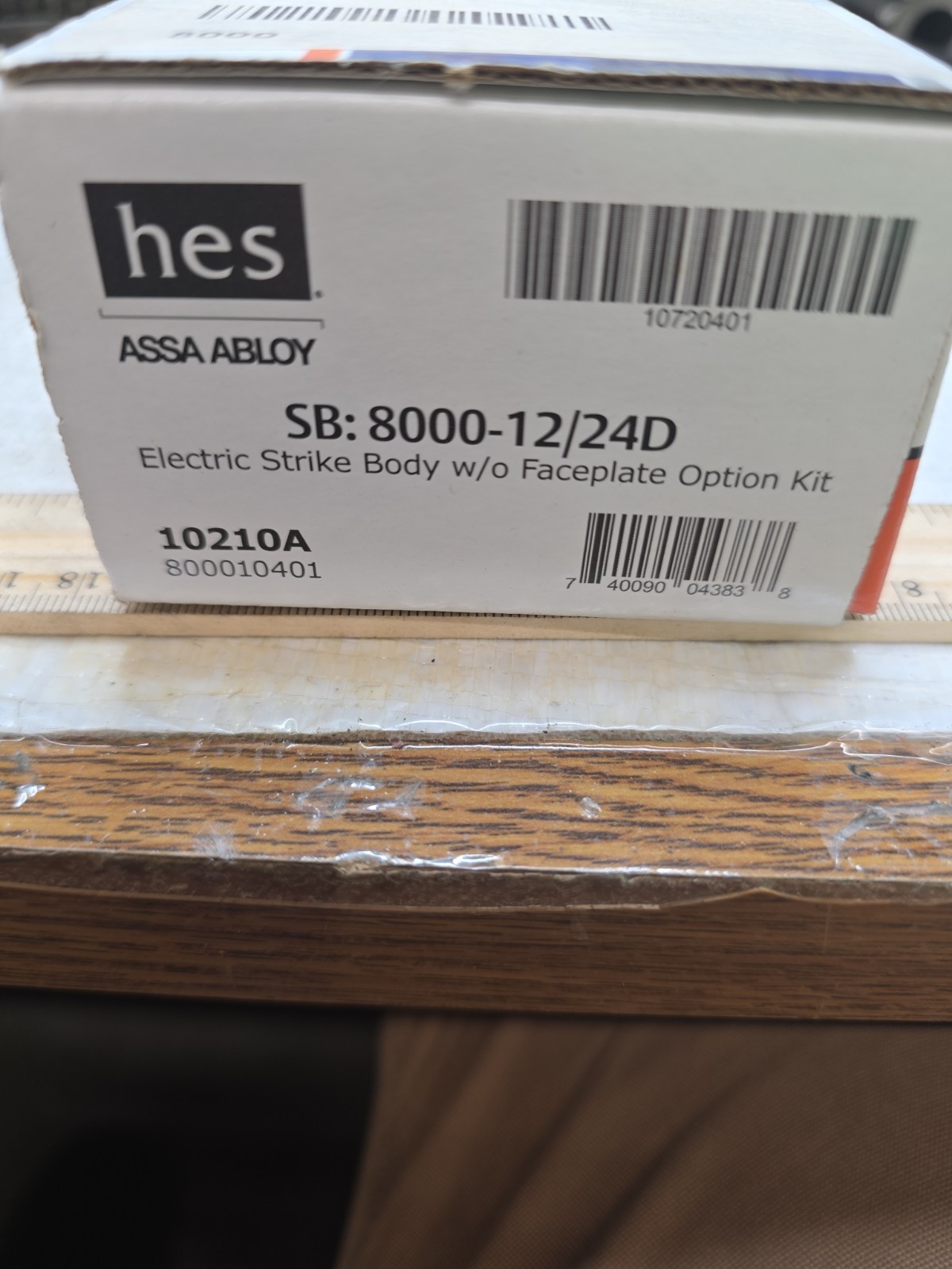 Hes SB:8000-12/24D Electric Strike Body 8000 Series 24v-dc