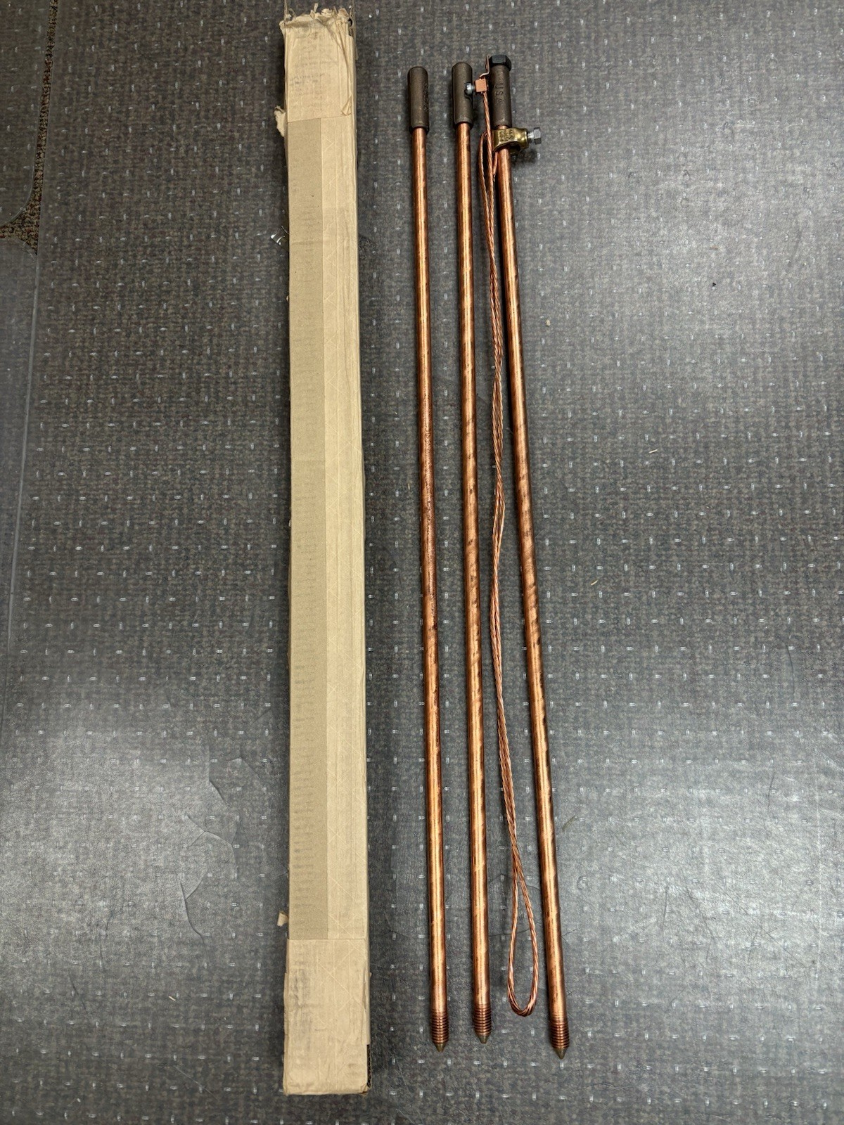 Grounding Rod Kit 9 Ft NSN 5975-00-878-371 New Ope Box