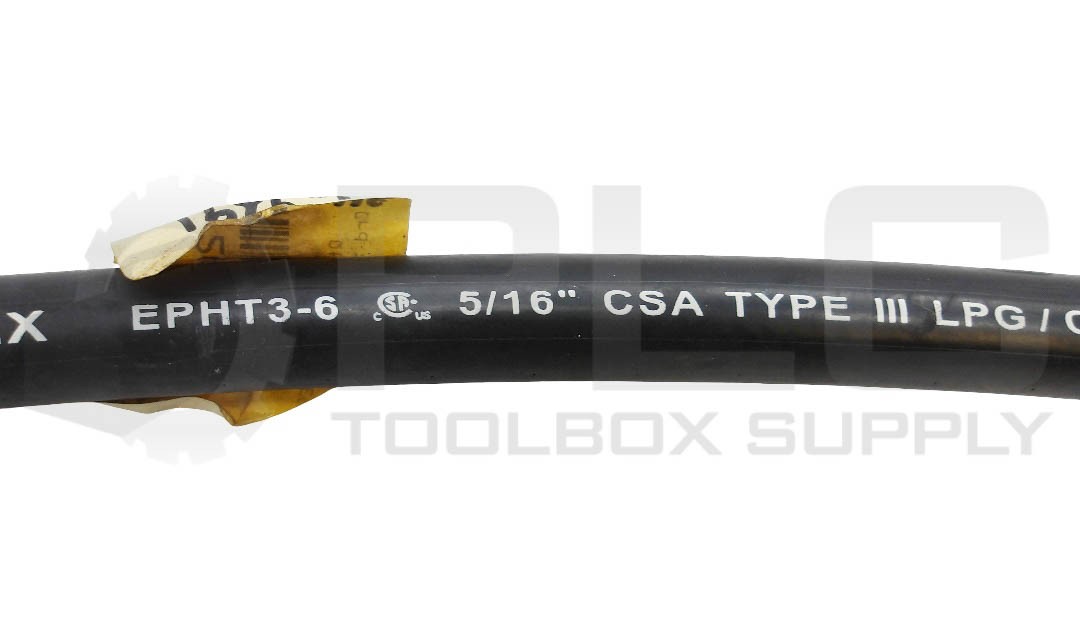 NEW FORSAFLEX EPHT3-6 5/16 CSA TYPE III LPG/CNG HOSE 350PSI APPROX 2-1/2FT