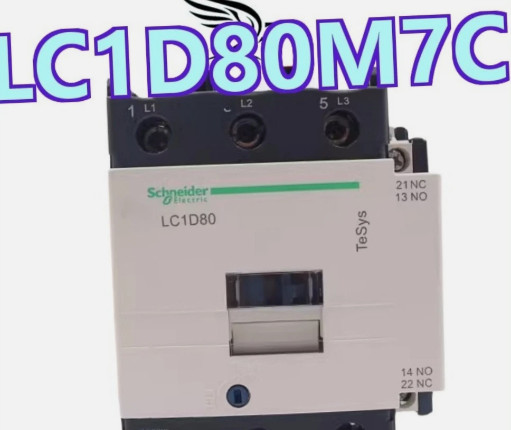 LC1D80M7C 1PC New in Box Schneider 80A AC220V Industrial AC Contactor with Coil