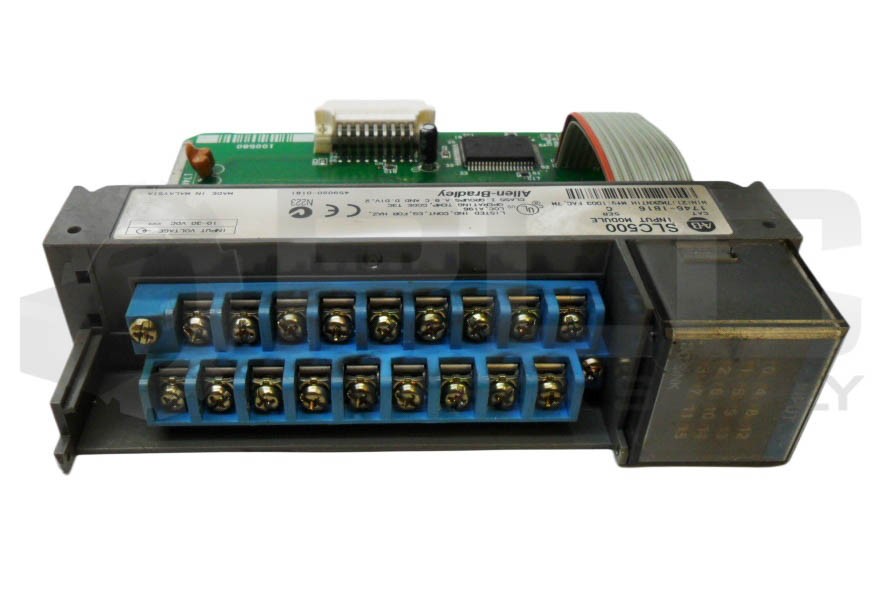 LOT OF 2 ALLEN BRADLEY 1746-IB16 /C INPUT MODULE *READ*