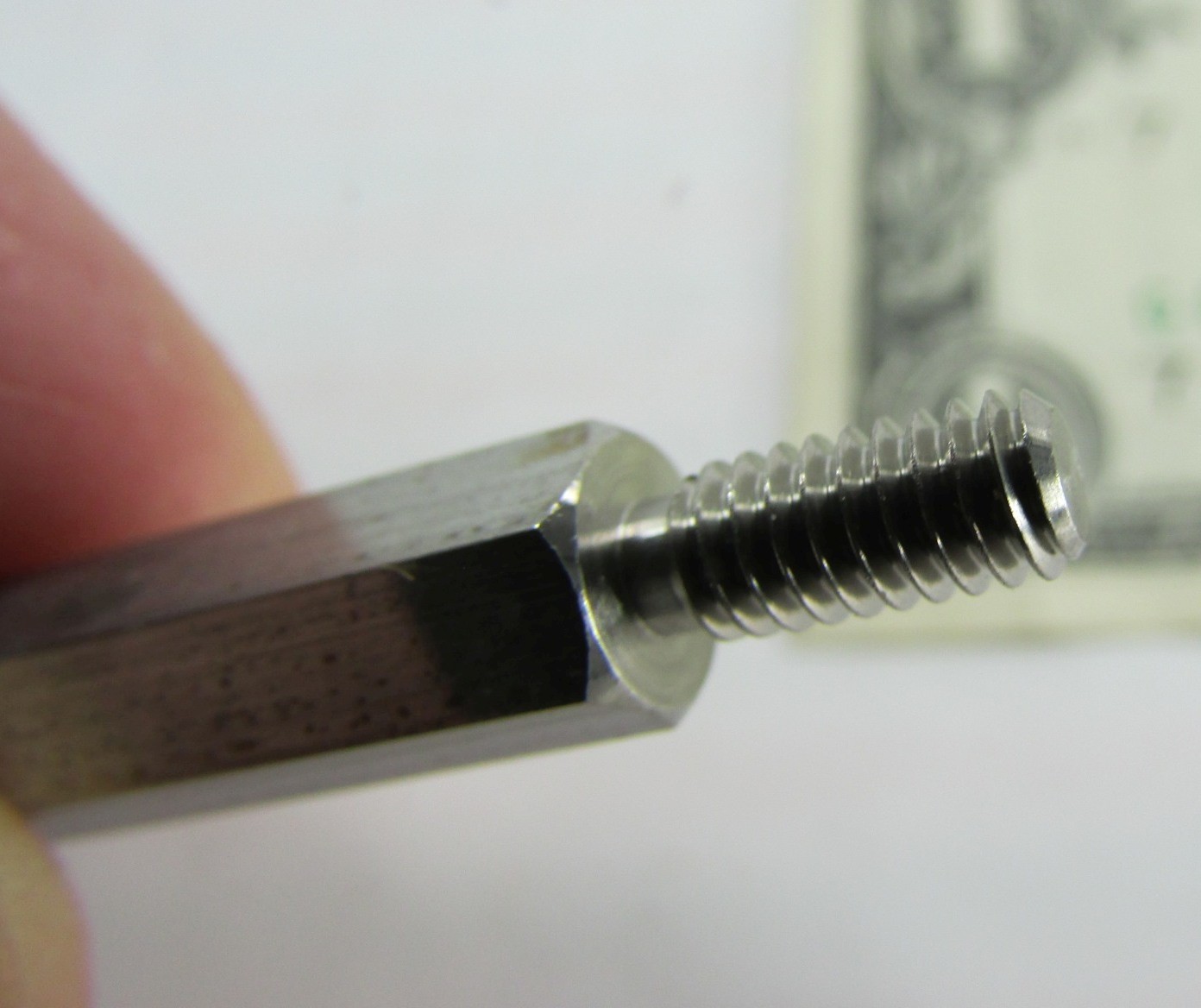 Lot 12 Stainless Steel Standoffs #8-32 x 1″ Long Spacers Jackscrew Circuit Board