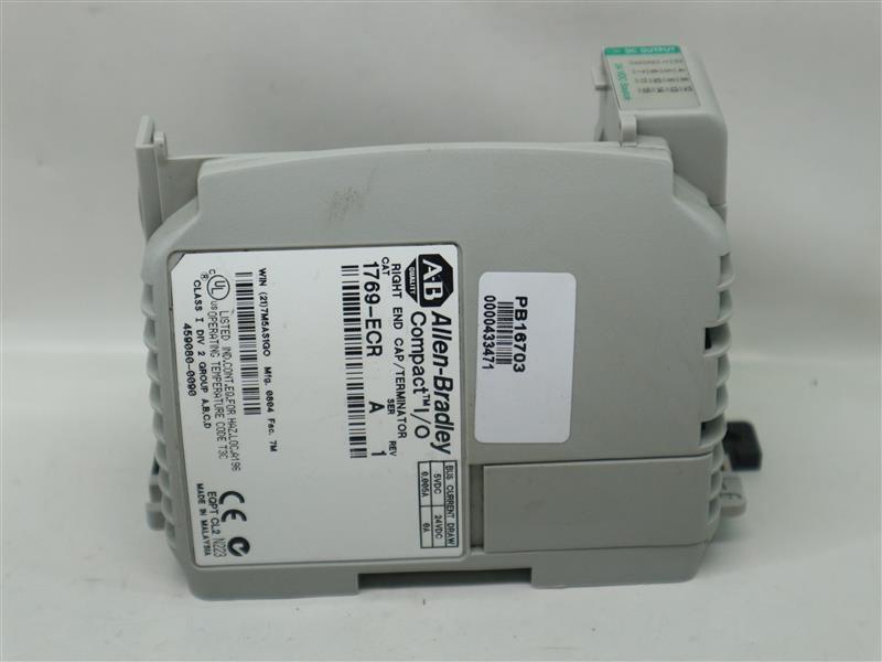 Allen-Bradley Output Module w/o Terminal w/ 1769-ECR Right End Cap/Terminator