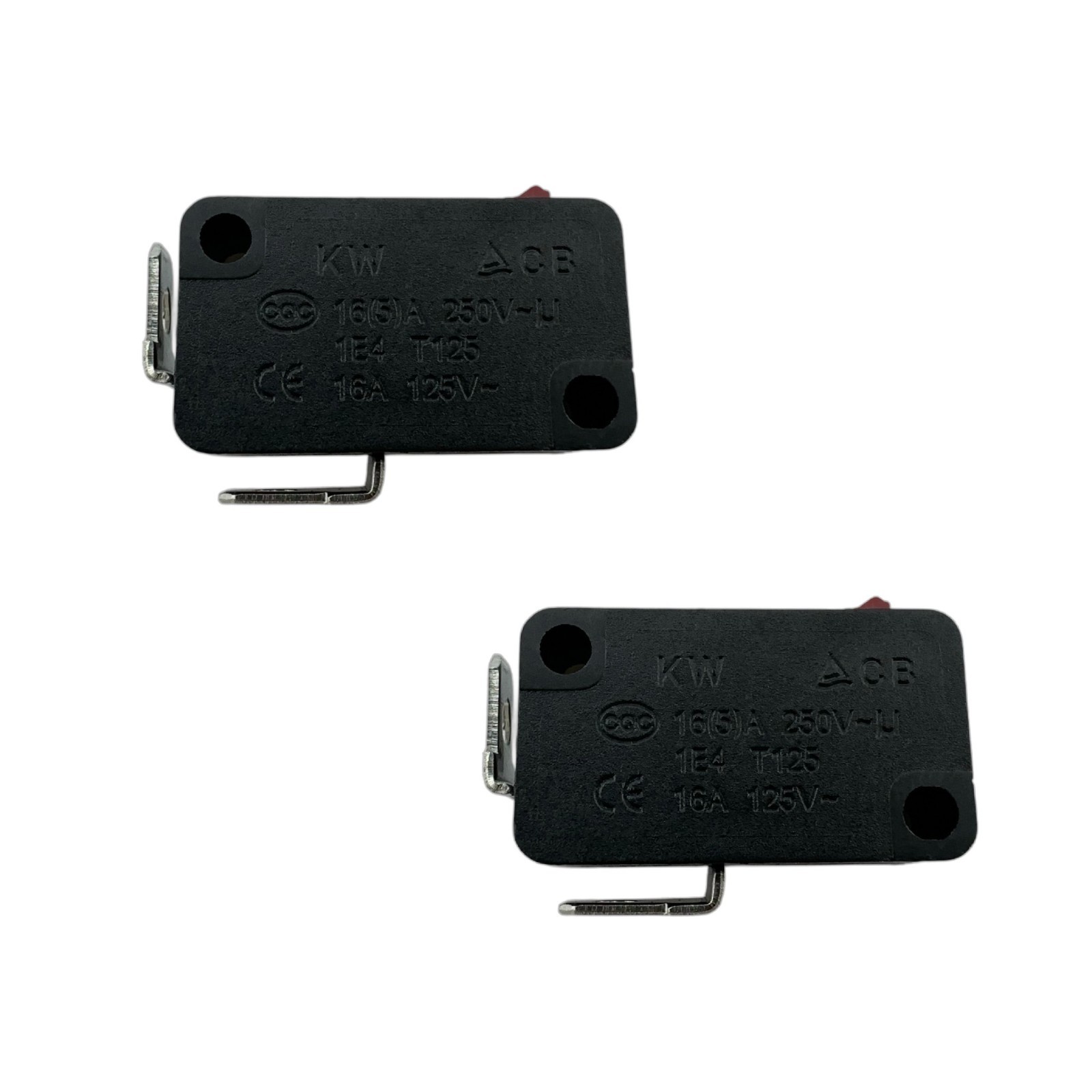 2 Pcs – KW CB Limit Micro Switch 2-Pin 16A 125/250V AC