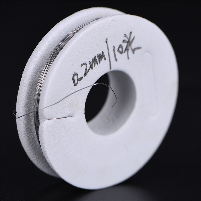 Nichrome Wire Electric Wire 0.15~0.25mm 10m Resistance Resistor AWG WirIJUSHAEM