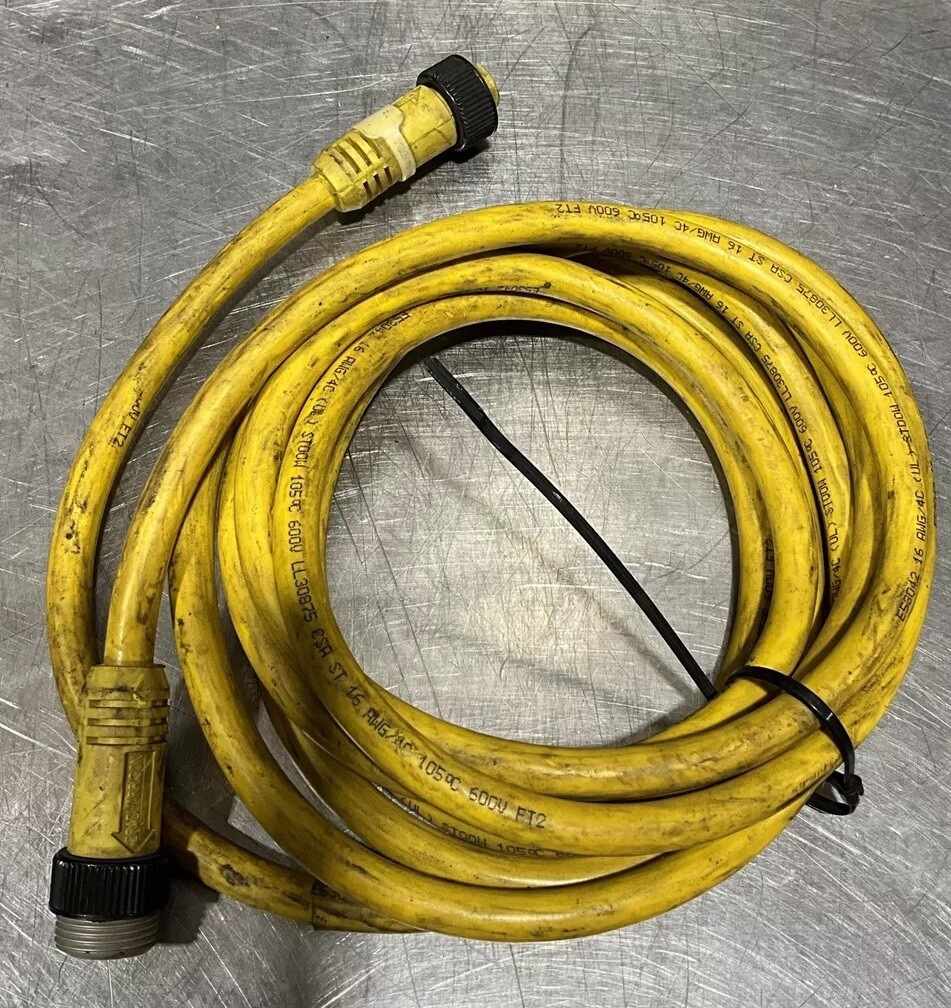 Brad Harrison 104000A05M050 Mini Change Cable 4P Female Single End Used Surplus