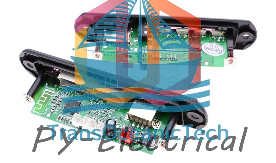 Car Wireless Bluetooth 12V MP3 WMA Decoder Board Audio Module USB TF Radio