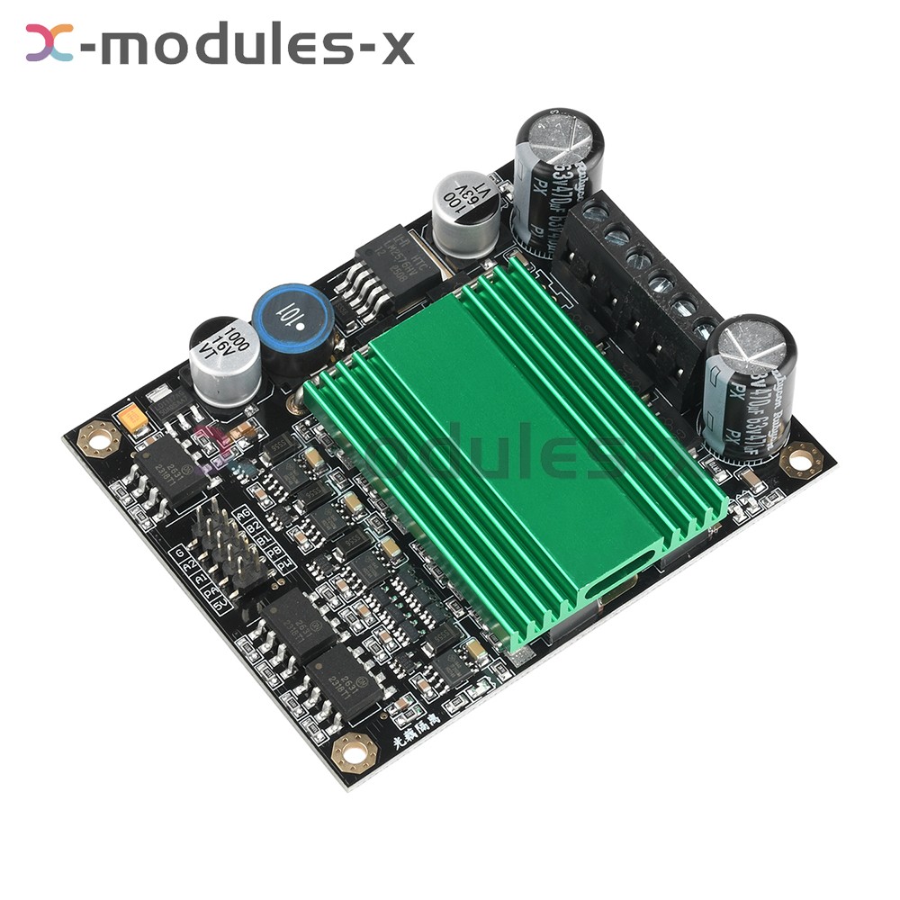 H-bridge 100A DC Motor Drive Module High Power Motor Speed Control 2 Channel DIY