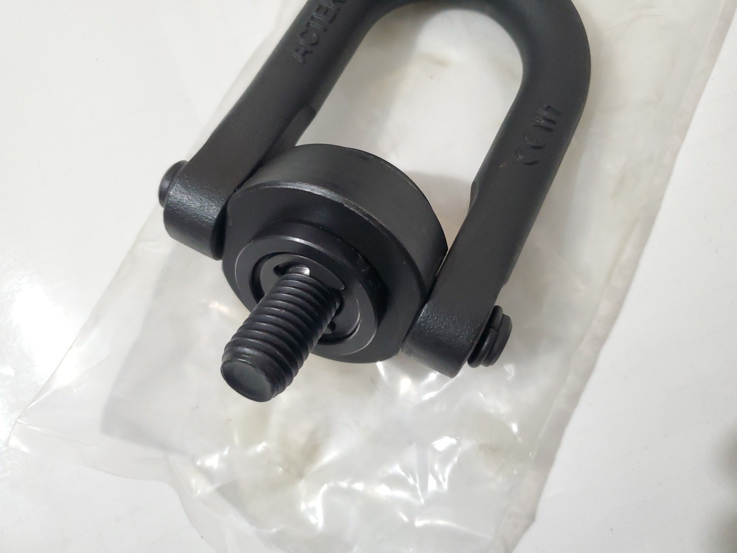 NEW ACTEK AK46004 SAFETY SWIVEL HOIST RING, Rated Load 4000 Lbs, 5/8-11 Thread