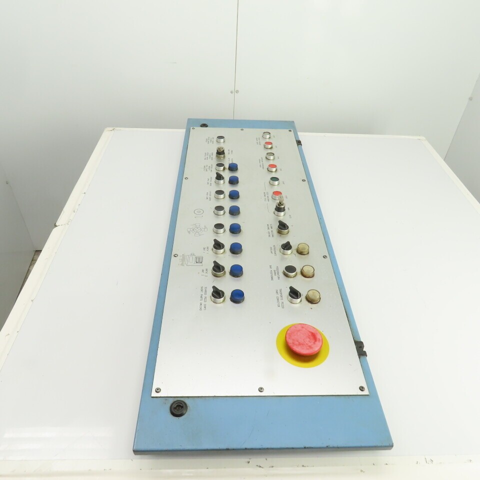 Sinico Operator Control Panel W/ E-Stop, Selector & Push Switches Indicators