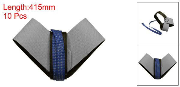 10pcs ESD Anti Static Foot Heel Straps Anti Static Wrist Strap Adjustable Grey