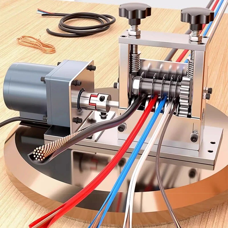 Electric Wire Stripper for Scrap Copper Wire Scrap Cable Wire Stripping Machine