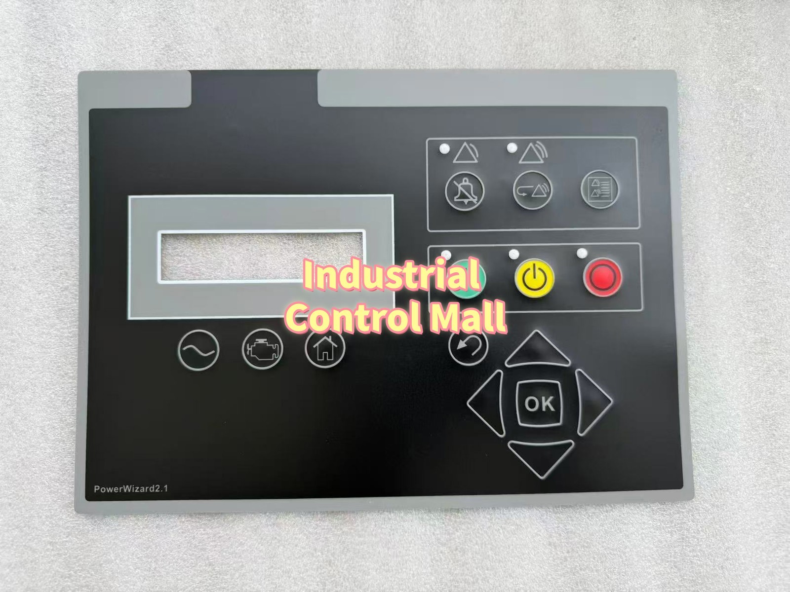 Keypad Membrane for FG WILSON Power Wizard 1.1 , 1.1+ , 2.1 Control Panel CAT#