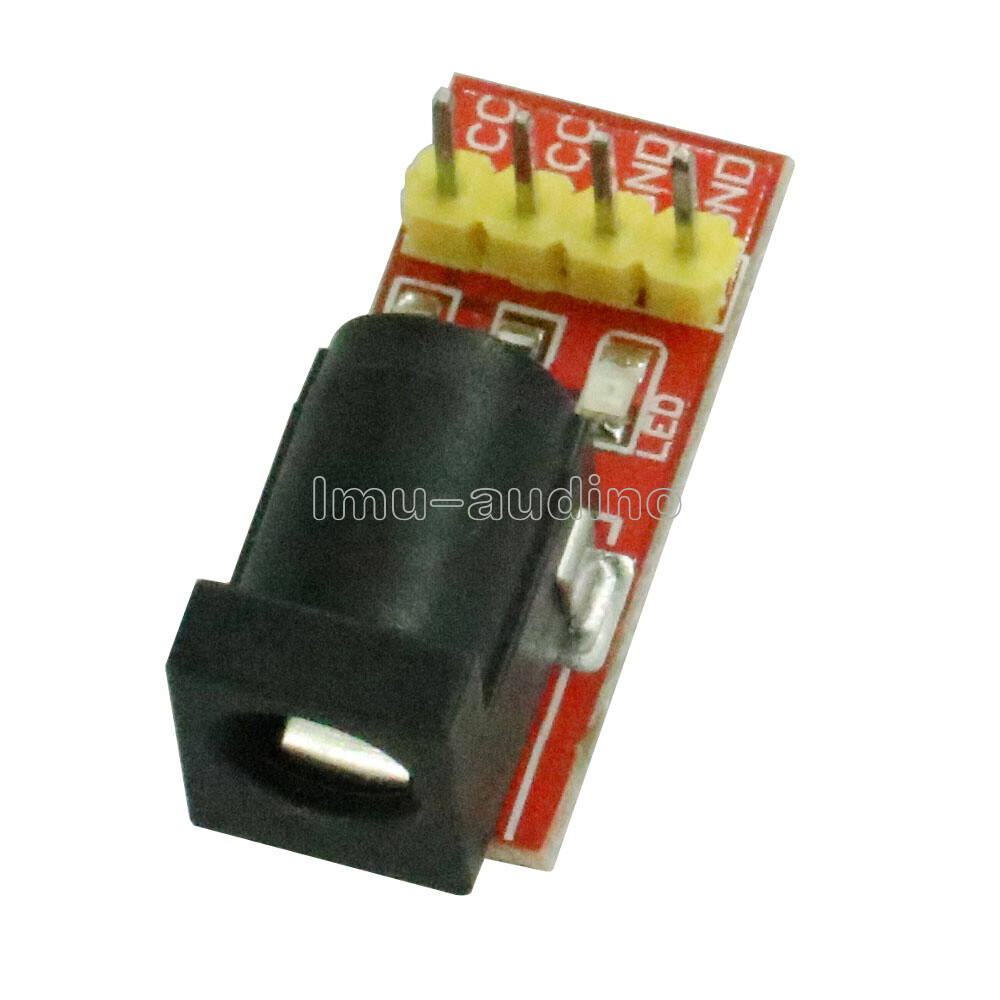 5PCS DC Jack Socket Power Supply Module Adapter Board 5.5x 2.1mm For Arduino