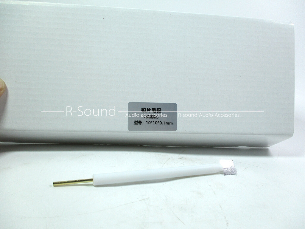 1pcs Platinum electrode 10*10*0.1mm Auxiliary Counter electrode Purity 99.99