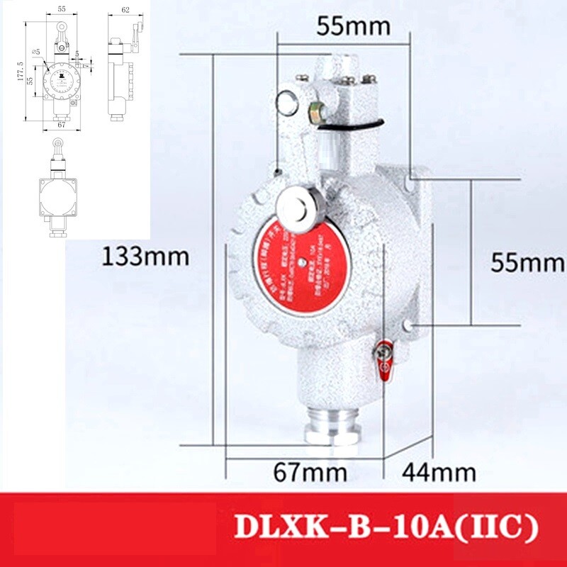 1Set Explosion proof travel switch explosion proof switch IICseries limit switch