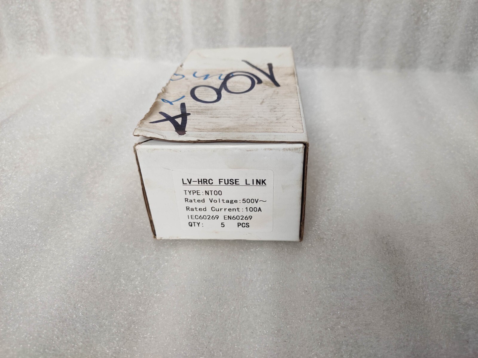 NT00 – LV-HRC – Fuse Link – 100A – 500V – IEC6269 – EN60269 – Qty 5pcs
