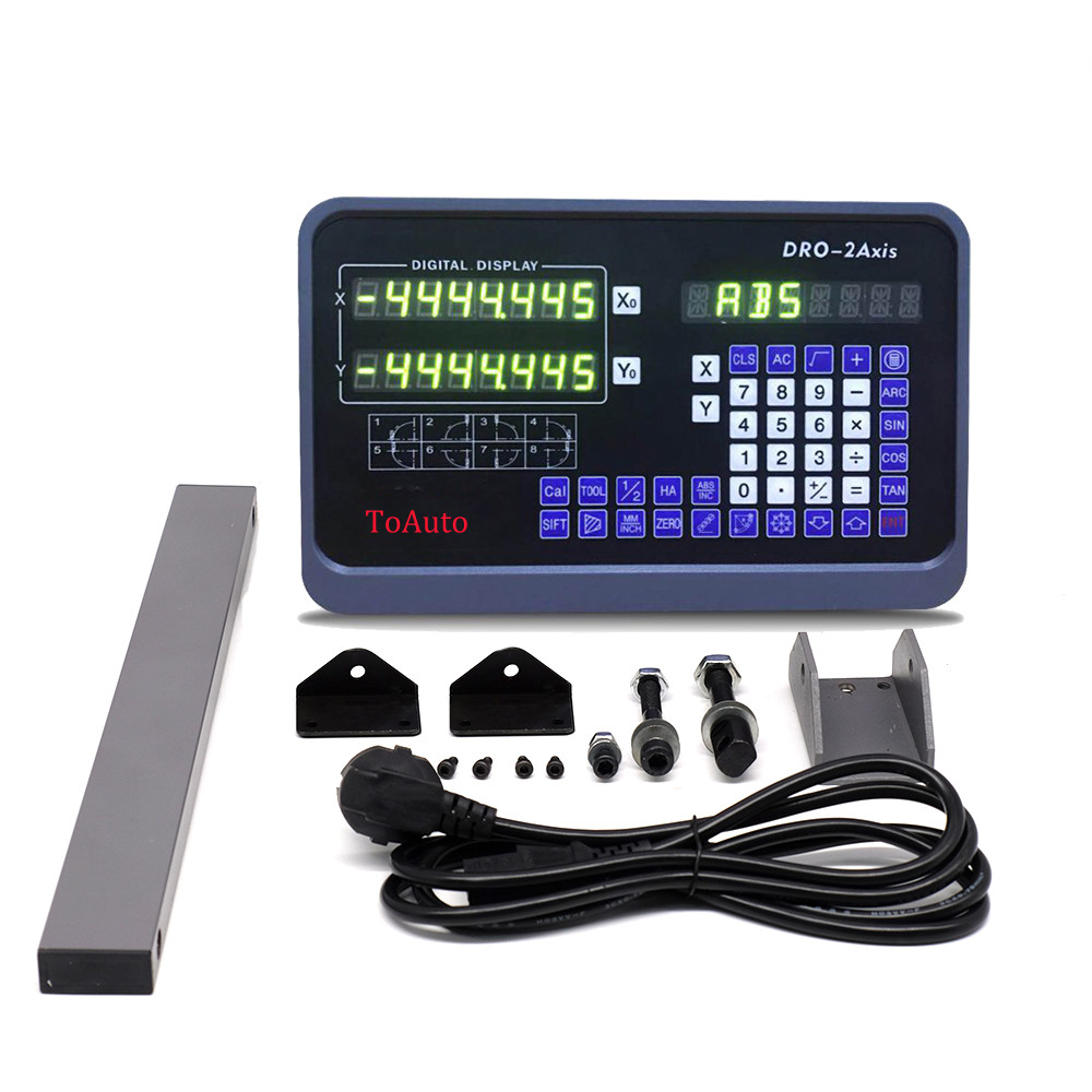 Digital Readout DRO Read Head 1um Magnet Linear Scale CNC Milling 100mm-6000mm