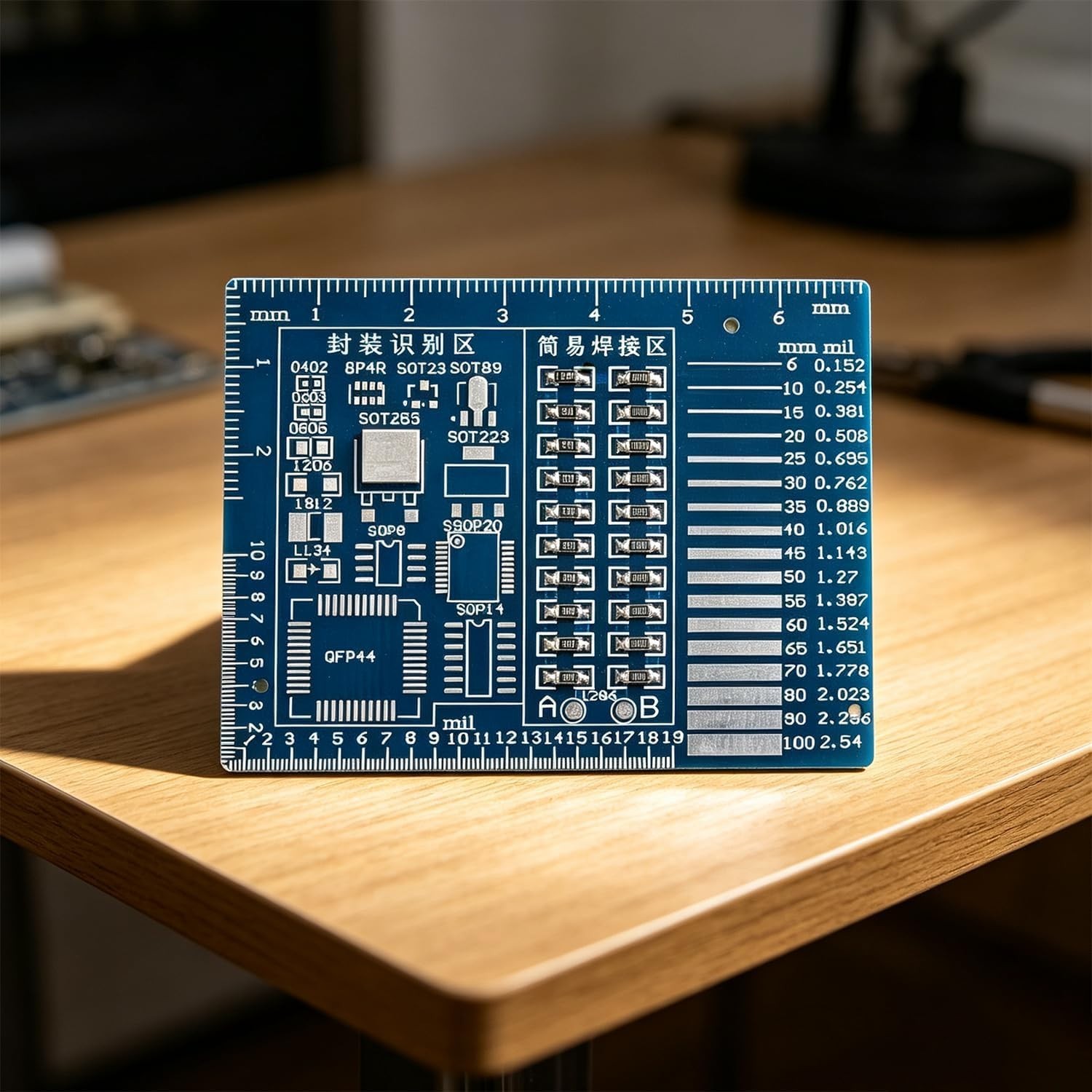 SMD/SMT Practice Board for DIY Soldering – Learn Electronics Skills Effectively