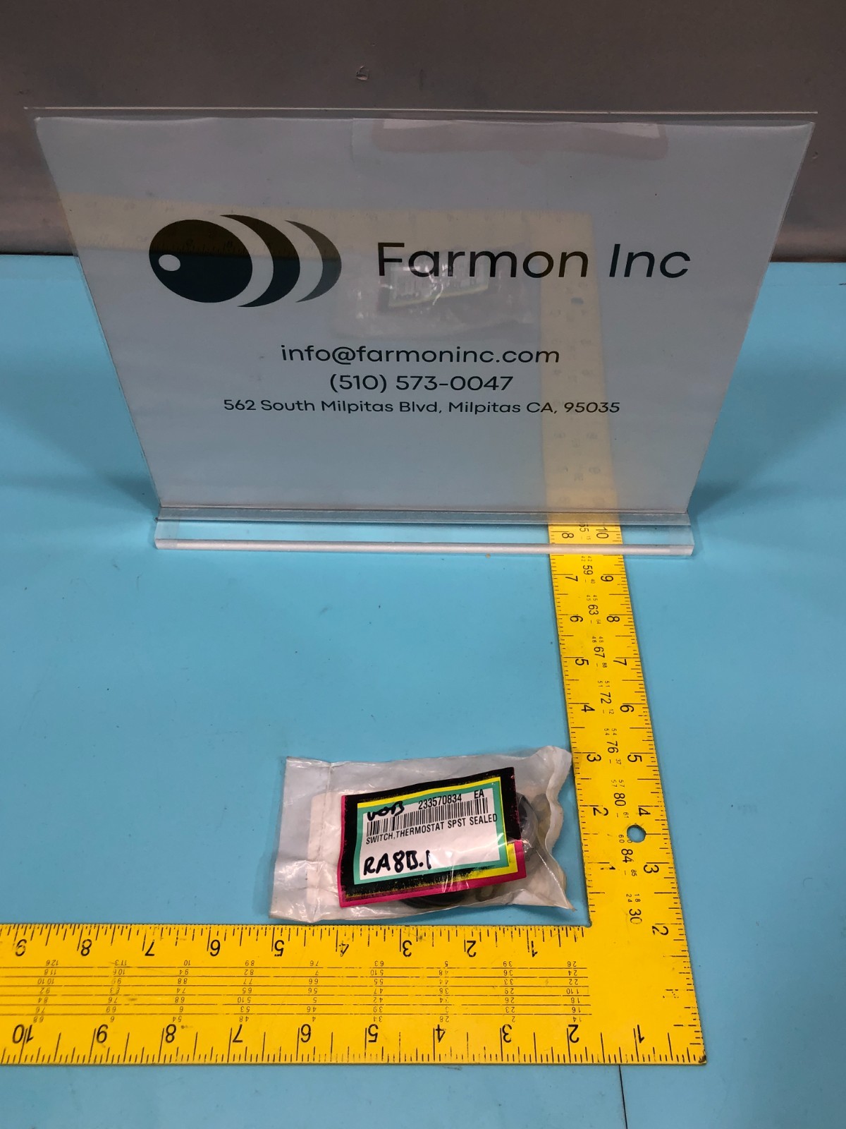 BOC Edwards 270498-001 Switch, Thermostat SPST Sealed, 233570834, 194385